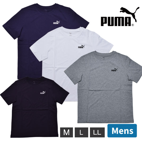 PUMA �»� T����� �ȥåץ� ���ݥ���� Ⱦµ ����ץ� ���ݡ��� ���� �ס��� M L LL ��� 2�Ĥޤǥ᡼���ز�