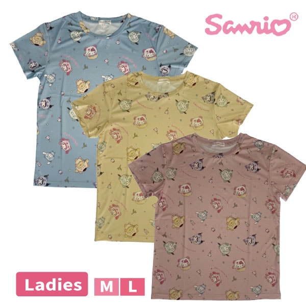 sanrio ����ꥪ  �ؿ� ��ǥ�����  Ⱦµ T����� �ȥåץ� ���襤�� ����饯���� M L ������ �ޥ���� ���ƥ� �ݤ���ä���1���ޤǥ᡼���زġ�