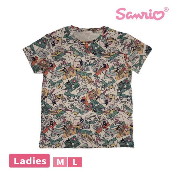 sanrio ����ꥪ Ⱦµ  �ؿ� ��ǥ�����  T����� �ȥåץ� ���襤�� ����饯���� M L ������ �ޥ���� ���ƥ� �ݤ���ä� �ݥ�ݥ�ץ���1���ޤǥ᡼���زġ�