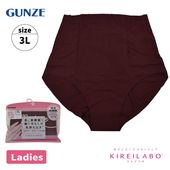 GUNZE �쥮��顼���硼�� ����ʡ� 3L������ ˥���ܤʤ� KIREILABO ����̵˥�� ������ �ʺ� ���뤪���ݼ� �ؿ� ��ǥ����� �����С�3���ޤǥ᡼���زġ�