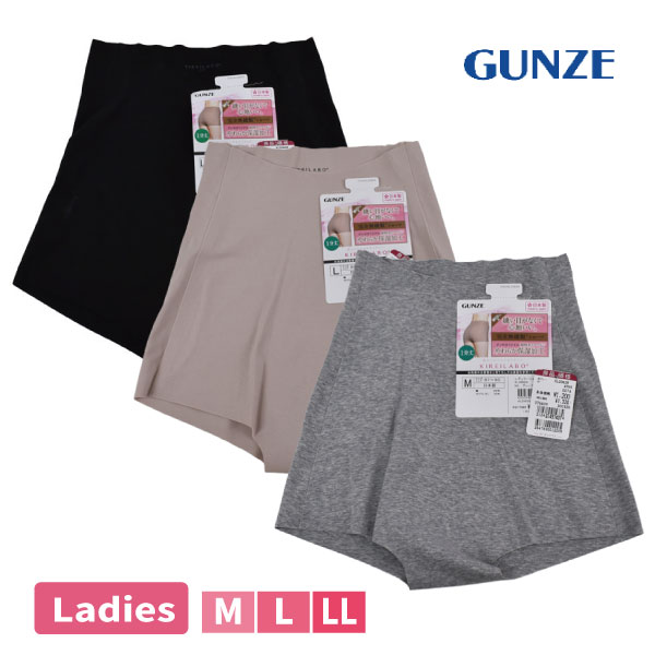 �ڤ����󤻾��ʡ�GUNZE 1ʬ�� ������ ����̵˥�����硼�� KIREILABO ���Ϥ��� �ݼ� ���� ���� ȩ�� �ѥ�� ���硼�� �ؿ� ��ǥ����� M L LL ��2���ޤǥ᡼���زġ�