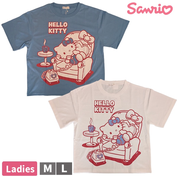 sanrio ����ꥪ Ⱦµ T����� �ȥåץ� M L ��ǥ����� �ؿ� ���ƥ� HELLOKITTY �ϥ������ƥ� ����ꥪ����饯������ ��1���ޤǥ᡼���زġ�