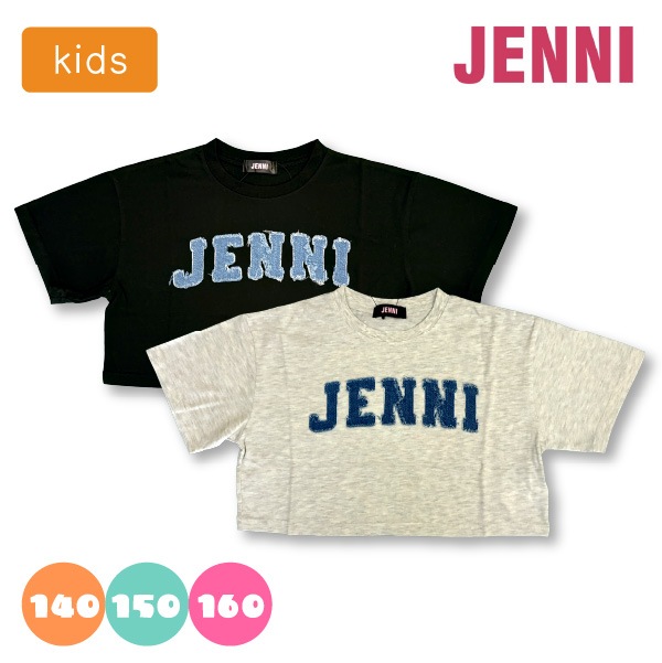 JENNI ���å� �ǥ����� ���åץꥱ ȾµT����� 1���ޤǥ᡼���ز�  �����ܥ꡼ �� 140 150 160