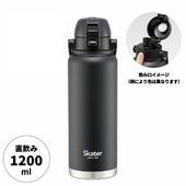 skater ���������� �ϥ�ɥ��դ� ���ץå��� �����쥯�� �ܥȥ� 1200ml 1.2L ���� ���� �֥�å� �� STD12H ���� �ޥ��ܥȥ� �ޥ��ܥȥ� ľ���� �̶� �̳� ����
