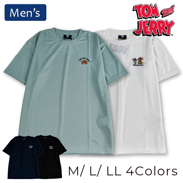 TOM AND JERRY(�ȥ�ȥ����꡼) ��� Ⱦµ ��å��� T����� 1���ޤǥ᡼���ز� �ɽ� ��åڥ� ���ե��� �ۿ�®�� UV���å� �����T ���� �»� �� �� �� M L LL �ȥåץ� ���åȥ��� �� �� ���襤�� �������