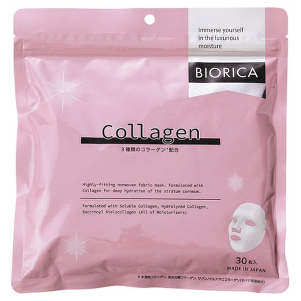 BIORICA(�ӥ��ꥫ) Collagen �ӥ��ꥫ �ե��������ޥ��� �����ȥޥ��� 30������ 1���ޤǥ᡼���ز� 3��Υ��顼�����۹� �����󥱥� ������ ��ʪ���ե꡼ ���륳����ե꡼ ���ꥳ��ե꡼ ̵����