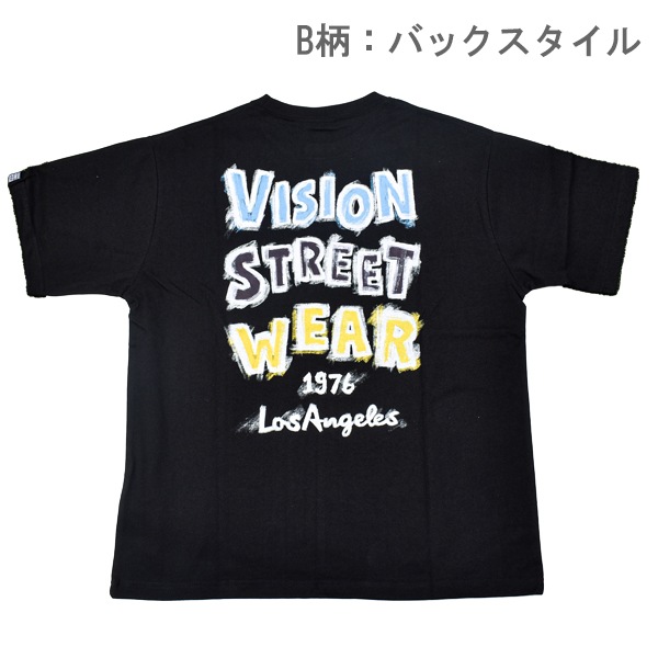 ���Ͳ����ʡ�VISION STREET WEAR �������ȥ��������� �ץ��� Ⱦµ T����� ��˥��å��� �˽����� ��� �»� ��ǥ����� �ؿ� �����奢�� ���ȥ꡼�� ��1���ޤǥ᡼���زġ�