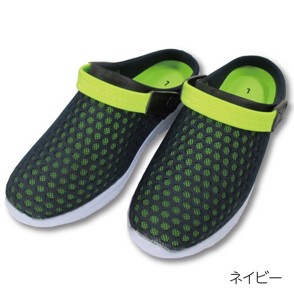 クロッグ スニーカー スリッポン メンズ 紳士 メッシュ サンダル