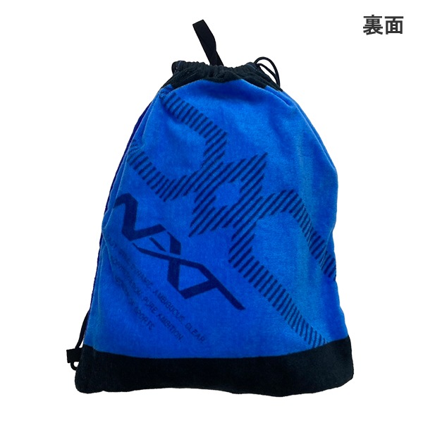 ナップサック ナップザック ミズノ MIZUNO タオル地 リバーシブル 巾着