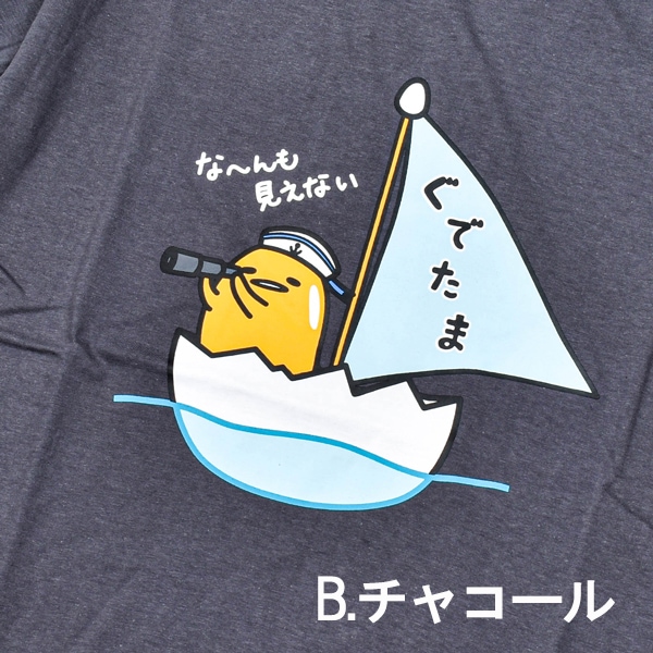 T����� ���Ǥ��� gudetama ����ꥪ SANRIO ��˥��å��� �˽����� ��� �»� ��ǥ����� �ؿ� Ⱦµ ������� ���襤�� �����奢�� M-LL ��1���ޤǥ᡼���زġ�