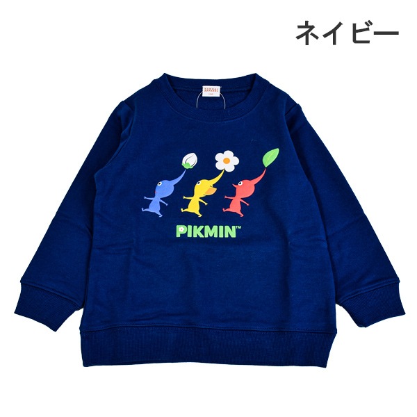 ピクミン トレーナー スウェットシャツ 長袖 トップス キッズ ベビー