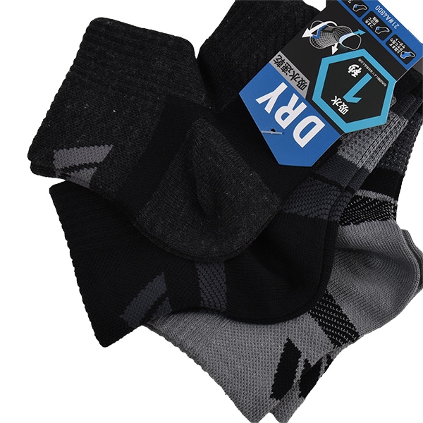 �»� ���å��� ���ǥ����� 3­�� �ۿ�®�� �磻�ɥҡ��� DRY ��Ŭ �Ĥ��褫�����䶯 24-26cm 26-28cm ��Υȡ��� ����ץ� �� ���졼 adidas ��� ���硼�Ⱦ� ����