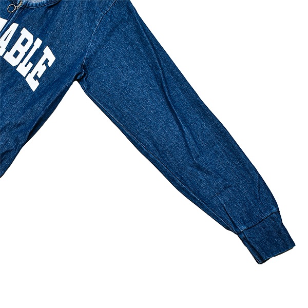 婦人 レディース 長袖 オールインワン デニム つなぎ カジュアル