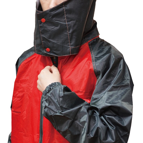 カラーステッチ レインスーツSP 雨 上下セット 防災 災害 男女兼用