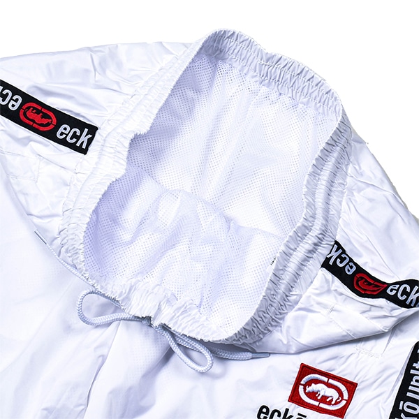 �»� ��� ECKO UNLTD ������ �ѥ��  ���ܥ� ���åȥ��åײ� ��å��� �ۥ磻�� �֥�å� ������� M-5L �礭�������� ���ݡ��� ��ư