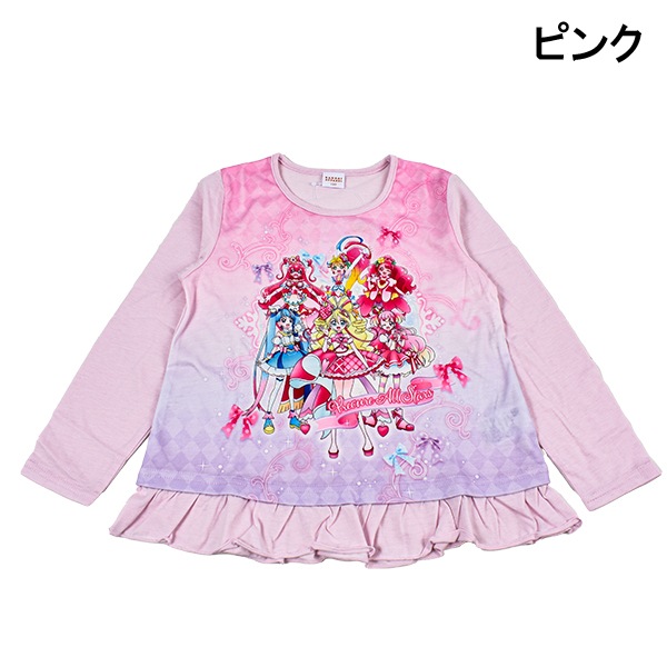 �ץꥭ�奢 �ץꥭ�奢�����륹������ ���å� ����t T����� Ĺµ �ȥåץ� �Ҷ� ���� ���λ� �����륺 BANDAI �Х���� 110 120 130 ��1���ޤǥ᡼���زġ�