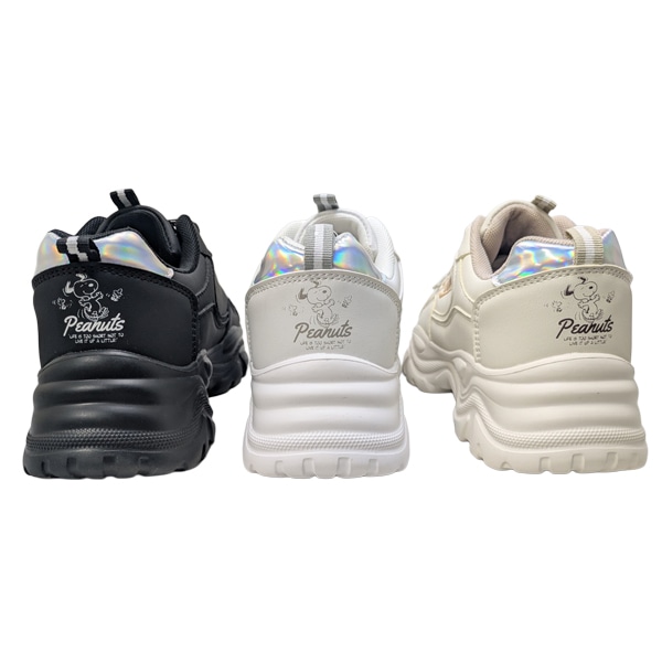 SNOOPY ���̡��ԡ� ���ˡ����� �� ���� �����ȥ��ˡ����� ��ǥ����� �ؿ� PEANUTS �ԡ��ʥå� ����ץ� �֥�å� �ۥ磻�� �١����� PN8403 �������� �̳� �� �� 22.5-24.5cm