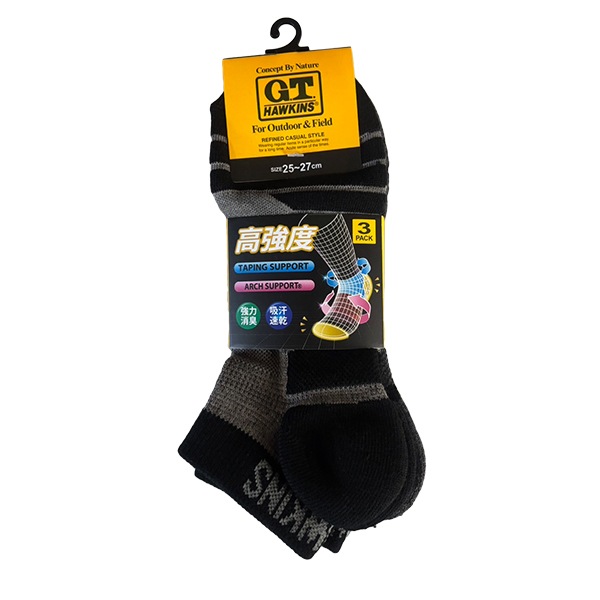 G.T.HAWKINS GT�ۡ����� ���� GUNZE ���� ���å��� ��� �»� 3­��  ���Ͼý� �۴�®�� 25-27cm GHT041