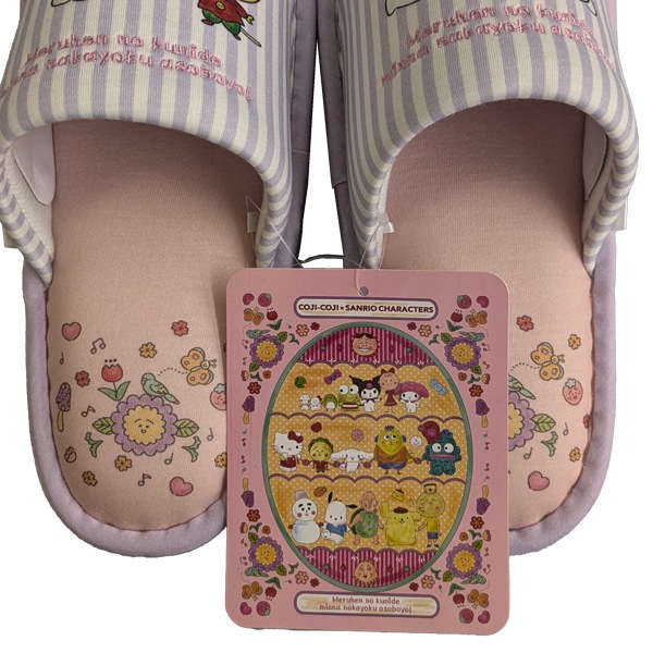 �������� ����ꥪ ����� ����å� ��ǥ����� �ؿ� �������⤳ COJI-COJI sanrio ���ʥ������� �ޥ���� �ݥ���å� �롼�ॷ�塼�� 23-25cm �������� CSS43974-51