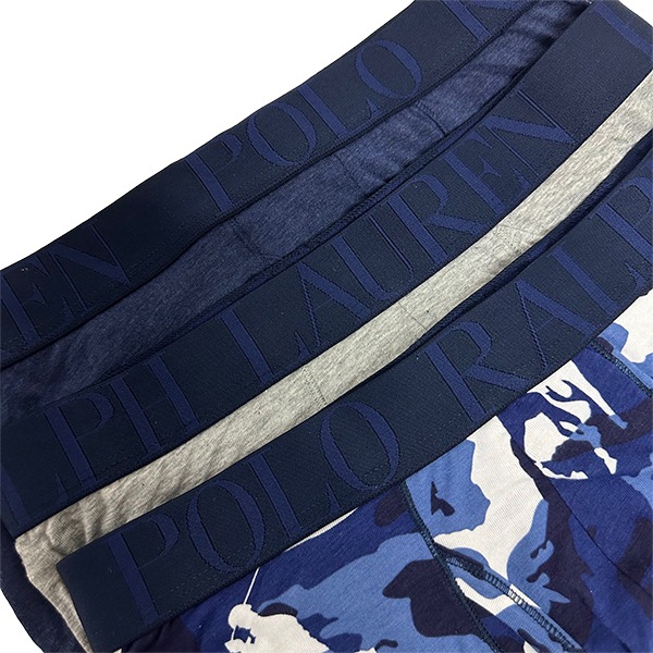 POLO RALPH LAUREN �ݥ� ���ե������ �ܥ������ѥ�� 3�祻�å� ���åȥ� ��� �֥��� ���� �ѥ�� ����ʡ� 3�ѥå� �»� ���� S M L ��