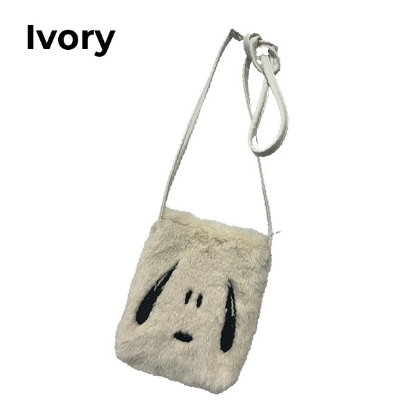 snoopy(���̡��ԡ�) �ե����� �ߥ˥��������Хå� ���ݤ����Ф� �� �������� ���襤�� ���ޥۥХå� �դ�դ�