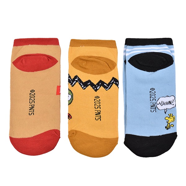 PEANUTS ���̡��ԡ� ���å��� ���� 3­�� ���ˡ������� �����ؤ� ι�� 22-25cm �ؿ� ��ǥ����� �İ��� ����饯���� ��3���åȤޤǥ᡼���زġ�
