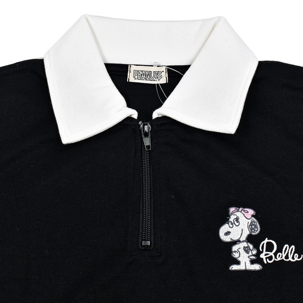 å PEANUTS ԡʥå SNOOPY ̡ԡ Belle ٥ Ⱦµ ϡեå ץ륪С ȥåץ ɤ夦 Ҥɤ λ 륺 Ҷ å 130-160 1ޤǥ᡼زġ