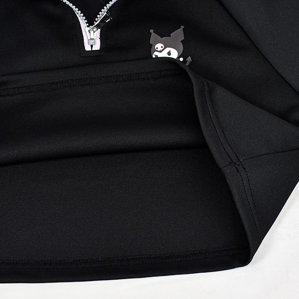 キッズ サンリオ 半袖 トップス ジャージ ハーフジップ キャラクター