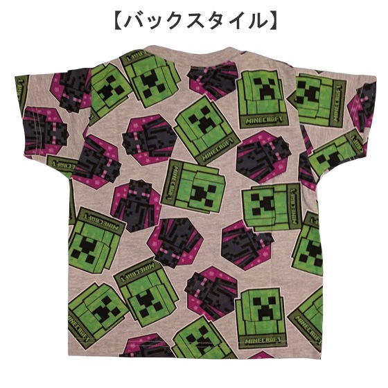 ���å� �ޥ��󥯥�ե� ���� Ⱦµ T����� �ޥ����� MINECRAFT Minecraft �Ҷ� �ȥåץ� 110-160cm �ܡ����� �ˤλ� �˻� ������ ��1���ޤǥ᡼���زġ�