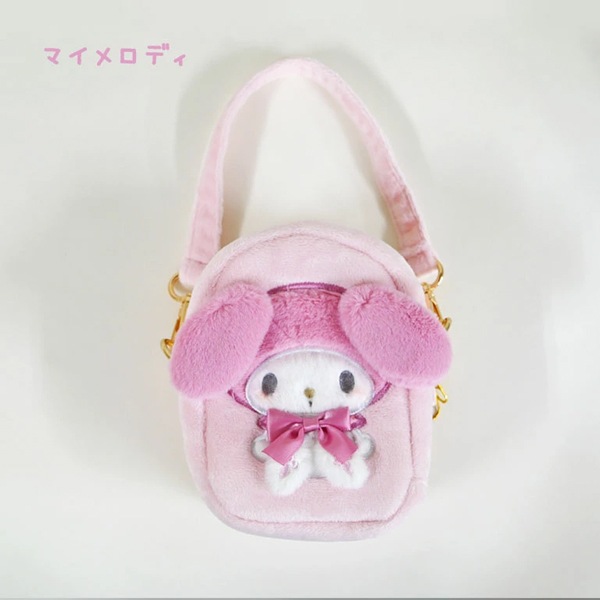 SANRIO サンリオ ぬいぐるみポーチ ミニ ポーチ 推し活 斜め掛け オタ