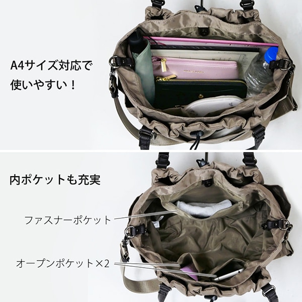 トートバッグ ショルダーバッグ Y'SACCS（イザック） レディース 婦人