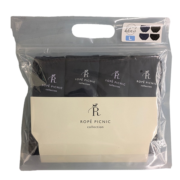 ROPE PICNIC�ʥ��ڥԥ��˥å���4�祻�å� ʡ��  �ؿ� ��ǥ����� ���硼�� �ѥ�� �ϥåԡ��Хå�  M L 1�Ĥޤǥ᡼���ز�