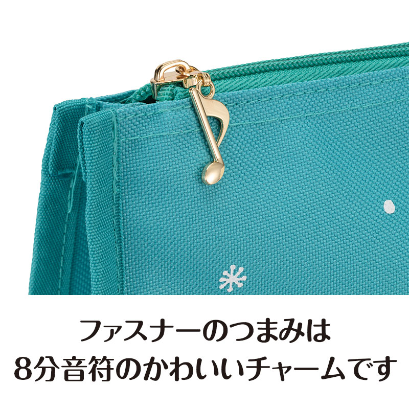 トリル♪シマエナガ 鍵盤ハーモニカ収納バッグ｜ピアノライン(Piano