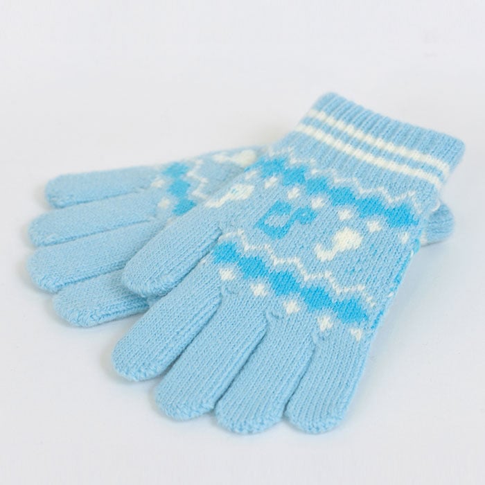 ミュージックライン もこもこ手袋 S｜ピアノライン(Piano line)は