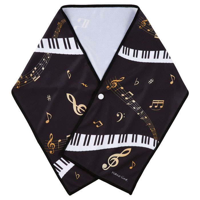ピアノライン クールタオル（音符）｜ピアノライン(Piano line)は