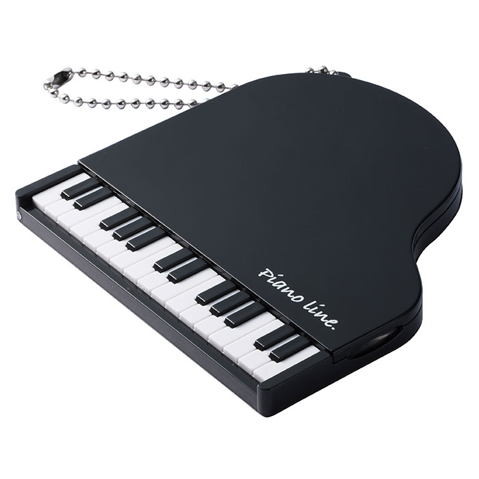 ピアノライン コンパクトミラー（グランドピアノ）ブラック｜ピアノ