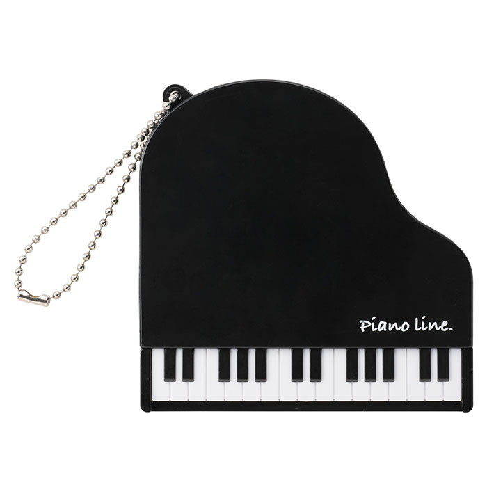 ピアノライン コンパクトミラー（グランドピアノ）ブラック｜ピアノ