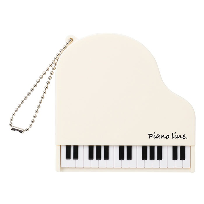 ピアノライン コンパクトミラー（グランドピアノ）ホワイト｜ピアノ