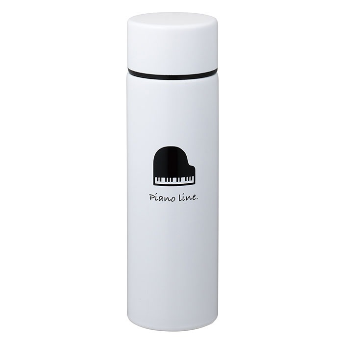 ★ミルPIANO出品★ ピアノライン ワンプッシュ真空ステンレスボトル 340ml