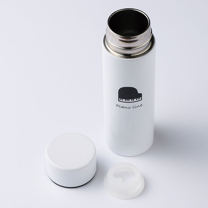 ピアノライン 真空ステンレスボトル 150ml（グランドピアノ）｜ピアノ