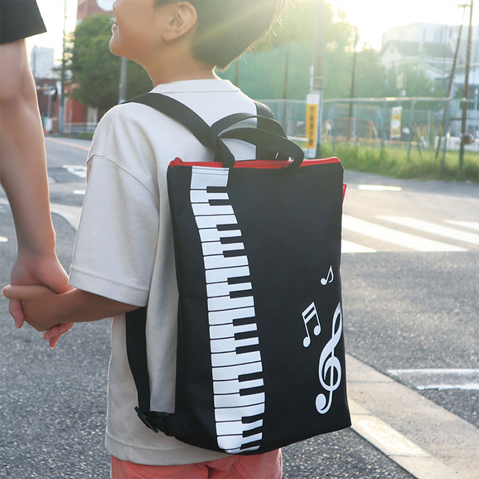 ピアノライン 2wayリュックバッグ（ト音記号）｜ピアノライン(Piano