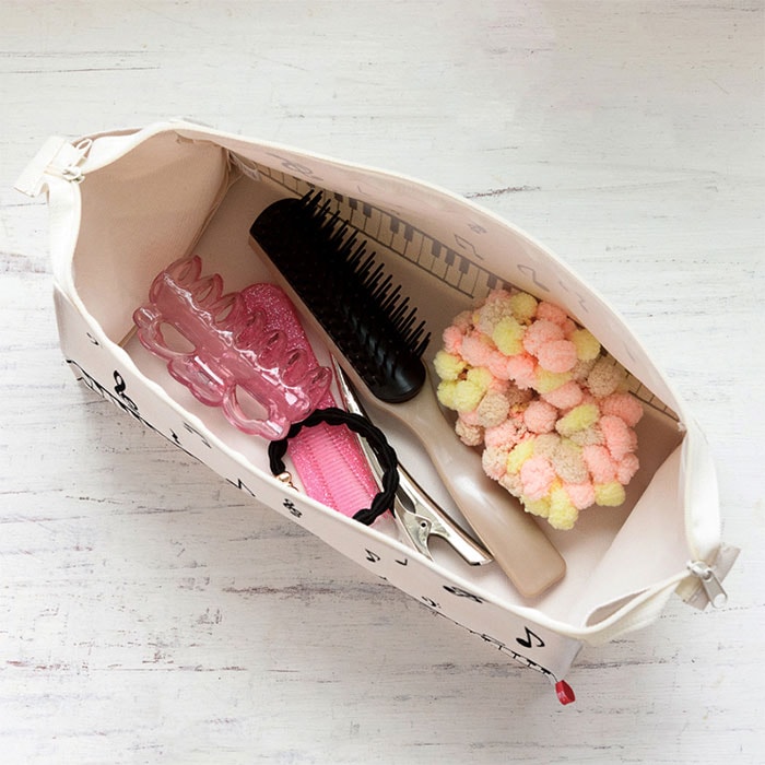 ピアノライン ポーチにもなるティッシュケース（マーチ）｜ピアノ