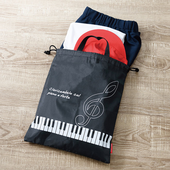 ピアノライン 体操服袋（ト音記号）｜ピアノライン(Piano line)は