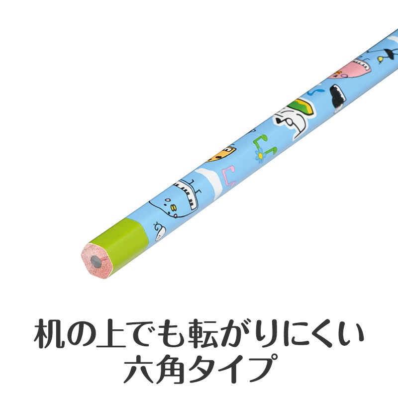 ピアノ島 2B六角鉛筆 6本セット｜ピアノライン(Piano line)は