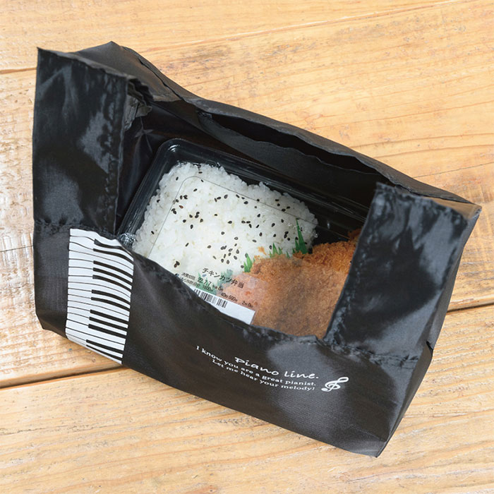 ピアノライン マチ広エコバッグ（ト音記号）｜ピアノライン(Piano line