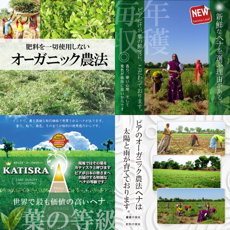 11％OFF】ヘナ25番 業務用 500g 単品 [色：ブラウン] (※ハケブラシ