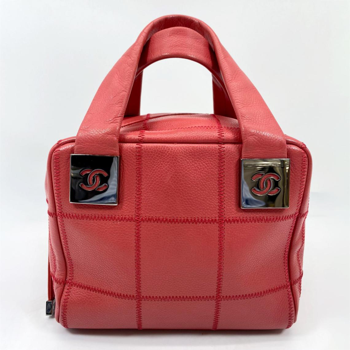 CHANEL ����ͥ� ���祳�С� �ߥ˥ܥ��ȥ�Хå� �ϥ�ɥХå� ����ӥ������� �ԥ� �����ֹ桧7045