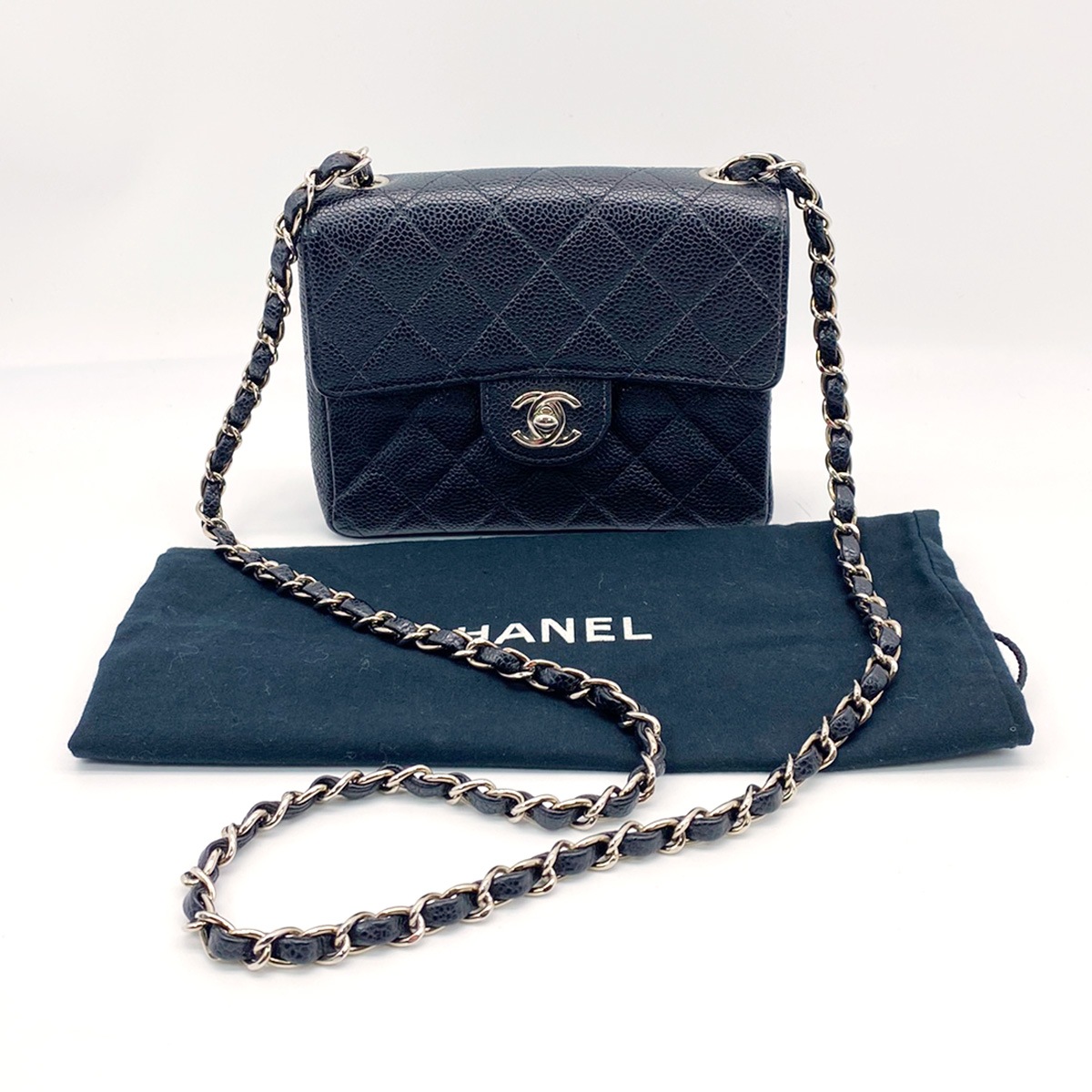 CHANEL シャネル チェーン ポシェット ショルダーバッグ スマホ 携帯