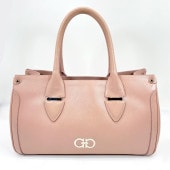 Ferragamo �ե��饬�� �ϥ�ɥХå� �ȡ��ȥХå� ��������� �ԥ� �쥶�� �����ֹ桧5632