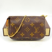 LOUIS VUITTON 륤ȥ ݥå  M58009 ϥɥХå Υ ֥饦 ǥ ե ֹ桧7603